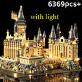2025 DIY Creative Medieval Magic Movie Castle School   Micro Bricks Architecture Palace Model Birthday Christmas Halloween gifts
