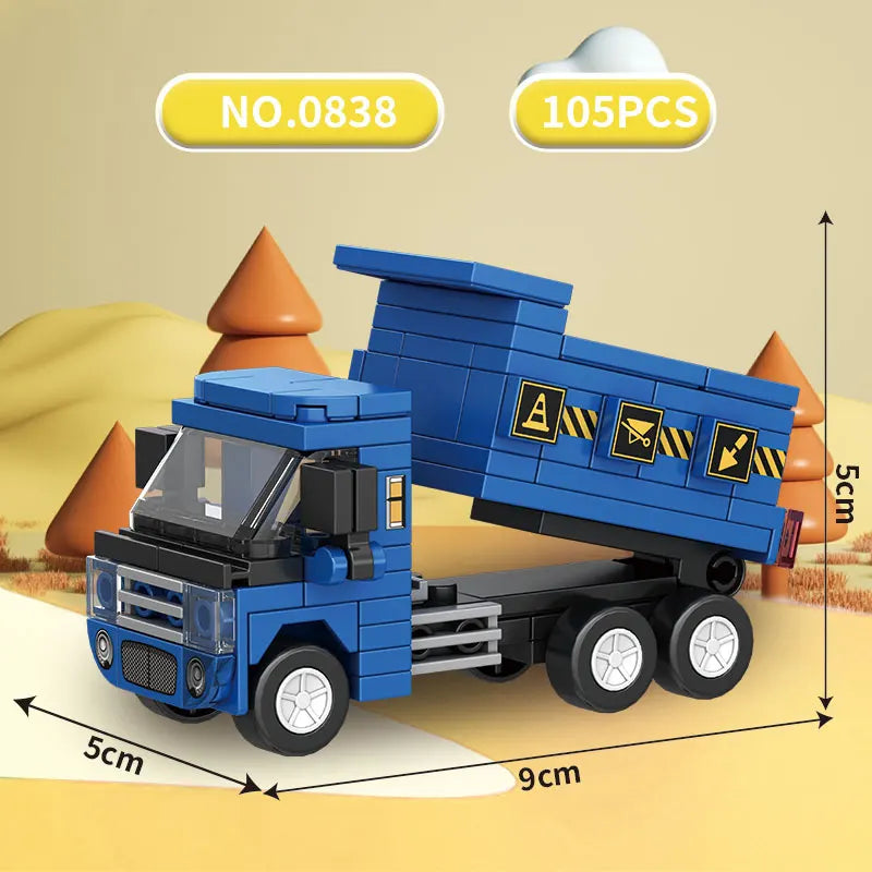 8 Puzzle Toys, Building Blocks, Sliding Cars, City Themed Simulation Vehicles, Exquisite Interior Decorations, Holiday Gifts