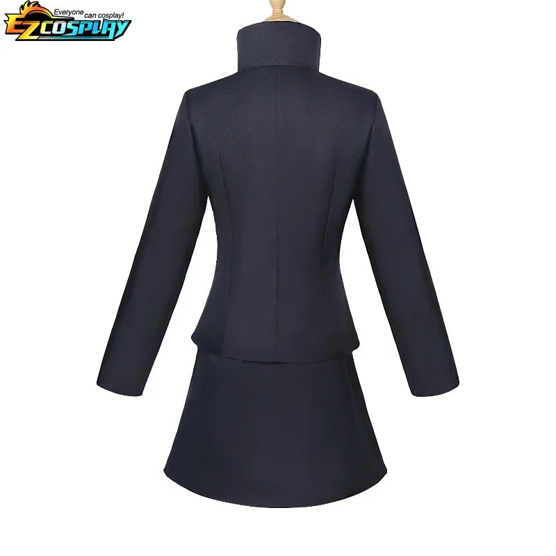 Anime Jujutsu Kaisen Ieiri Shōko Cosplay Kostuum Kleding Halloween Rollenspel Ieiri Shōko Jurken High School Uniform Rok