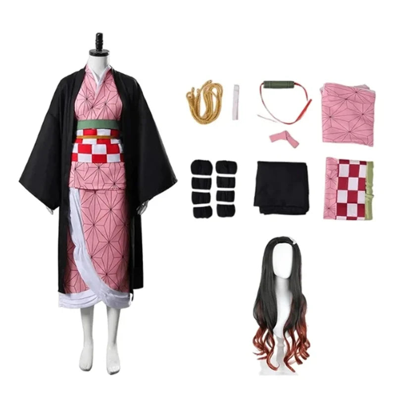 Japanese-Inspired Anime Girl Uniform Cosplay Costume