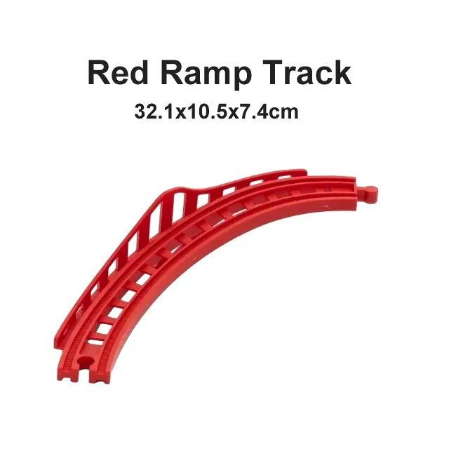 All Kinds of Wooden Train Tracks Accessories Beech Wood Railway Tracks Wooden Bridge Tunnel Fit for Wood Tracks Toys