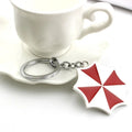 Raccoon Umbrella Pendant Keychain Metal Costume Accessory
