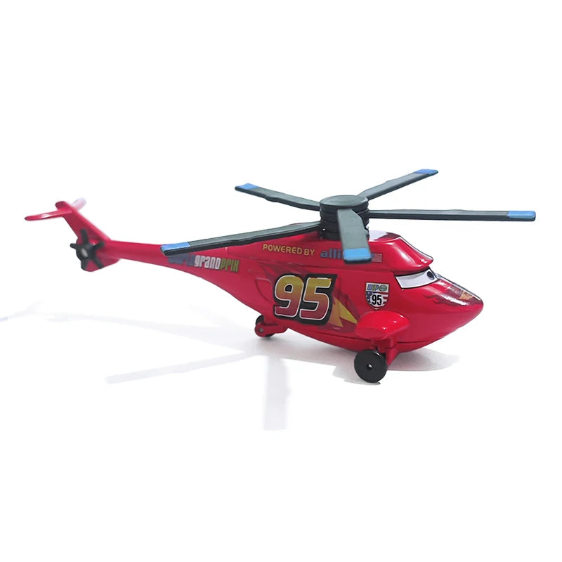 Pixar Cars Electroplated Pink 95 Lightning McQueen 1/55 Metal Die Casting Model Car Alloy Material Collectibles Racing Toys