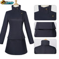 Anime Jujutsu Kaisen Ieiri Shōko Cosplay Kostuum Kleding Halloween Rollenspel Ieiri Shōko Jurken High School Uniform Rok