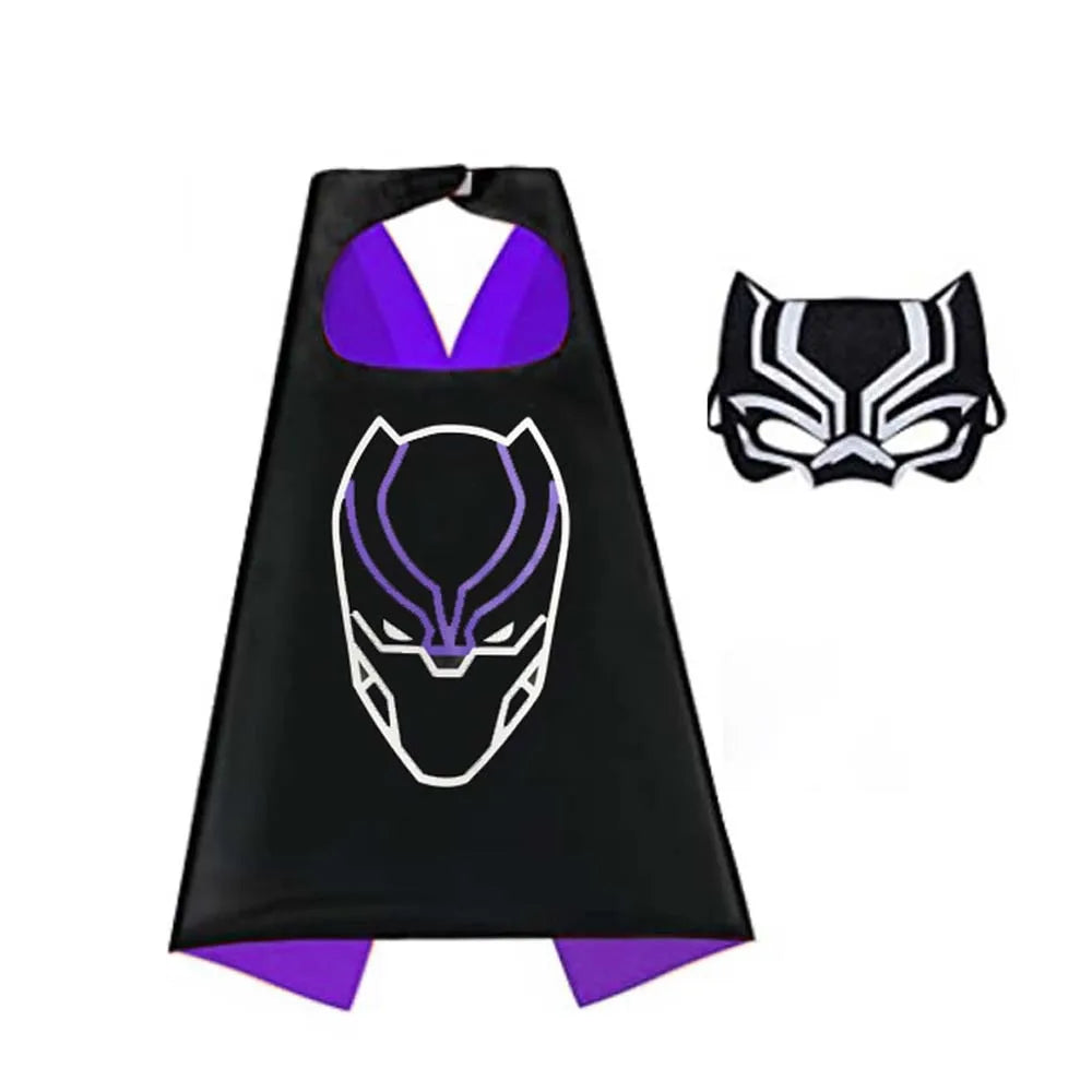 Kids Superhero-Inspired Cape Costume for Parties