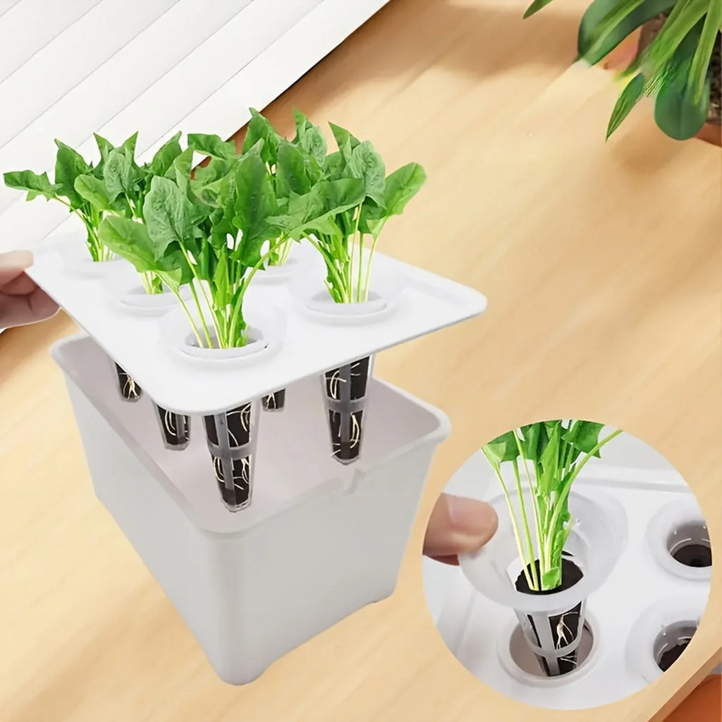 Gardening Nursery Pots Indoor Hydroponics Grower Kit Universal Hydroponic System Planting Container Gifts