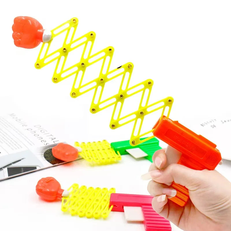 3 Pcs Fun Telescopic Fist Funny Toy Children's Birthday Halloween Party Supplies Gifts Christmas Carnival Party Gift Rewards