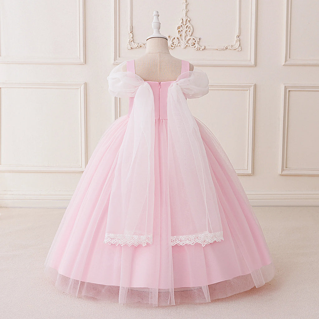 Girls Sequin Princess Dress for Halloween, Christmas and Parties