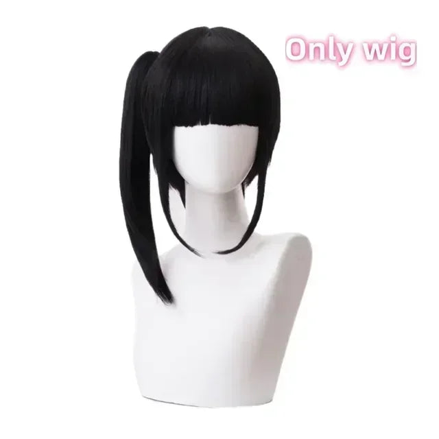 Anime-Inspired Kimono Cosplay Costume with Wig for Women