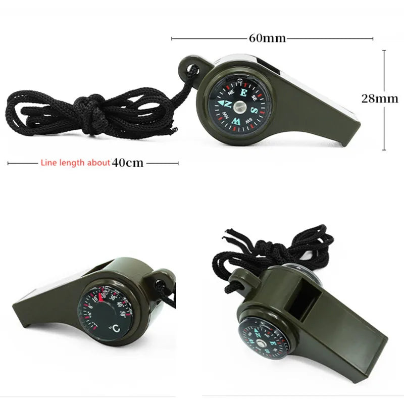 Kids Camouflage Soldier Costume Set with Compass & Whistle
