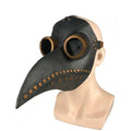 Black Plague Doctor Mask Halloween Costume Accessory