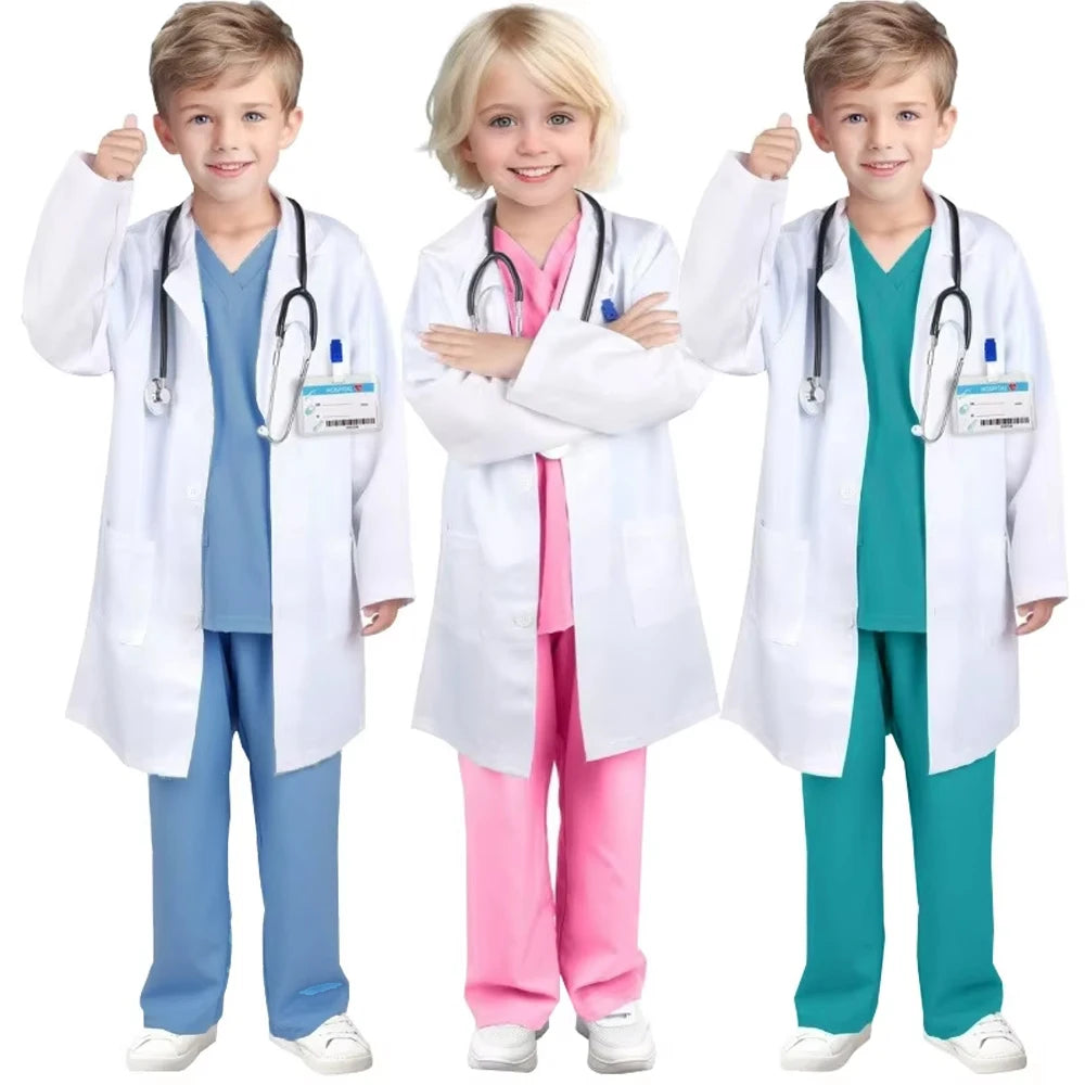 Medical Lab Coat Costume for Science, Cosplay & Parties