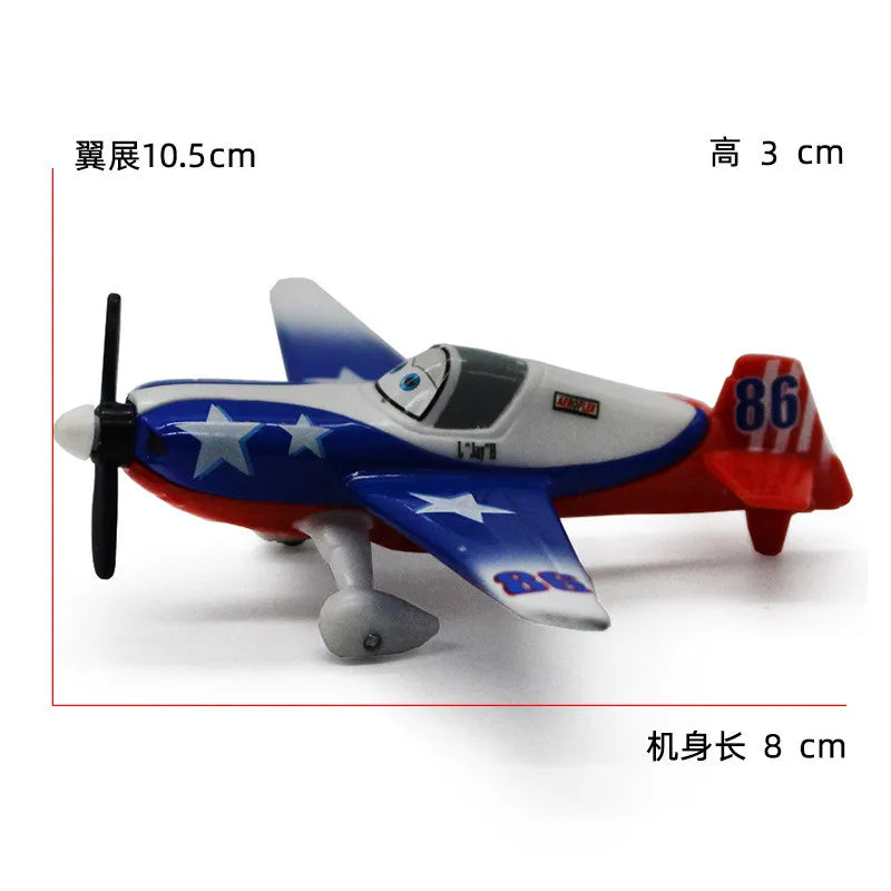 Planes Toys Dust Crophopper Skipper Dottie Ehsani Metal Diecast Fighter Aircraft Collectible Model Peripheral Toys Birthday Gift