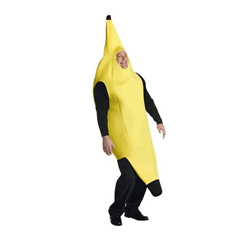 Adult Banana Costume for Halloween & Party Dress Up
