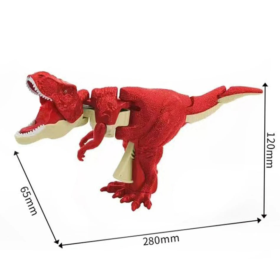 Swing Zazaza Dinosaur Toy Dinosaurs Gun Decompression Roaring  Toys for Boys Fidget Toys Creative Telescopic Gifts for Kids