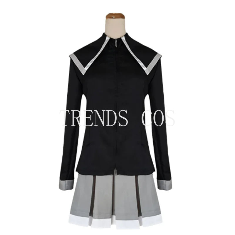 Anime-Inspired Fighting Uniform Cosplay Costume with Stockings