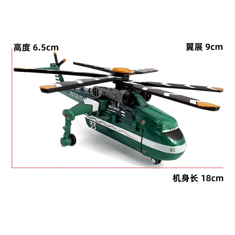 Planes Toys Dust Crophopper Skipper Dottie Ehsani Metal Diecast Fighter Aircraft Collectible Model Peripheral Toys Birthday Gift