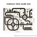 83*58cm/130*100cm Road Mat Children Traffic Car Map Educational Toy Road Plastic Carpet Playmat For Mats City Kids Toys Games