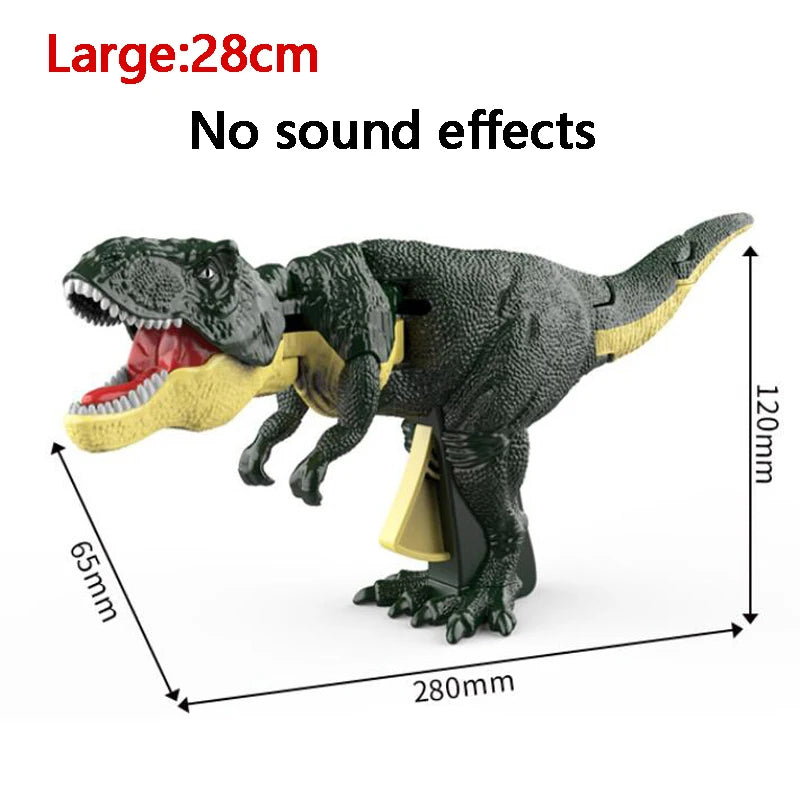 Swing Zazaza Dinosaur Toy Dinosaurs Gun Decompression Roaring  Toys for Boys Fidget Toys Creative Telescopic Gifts for Kids