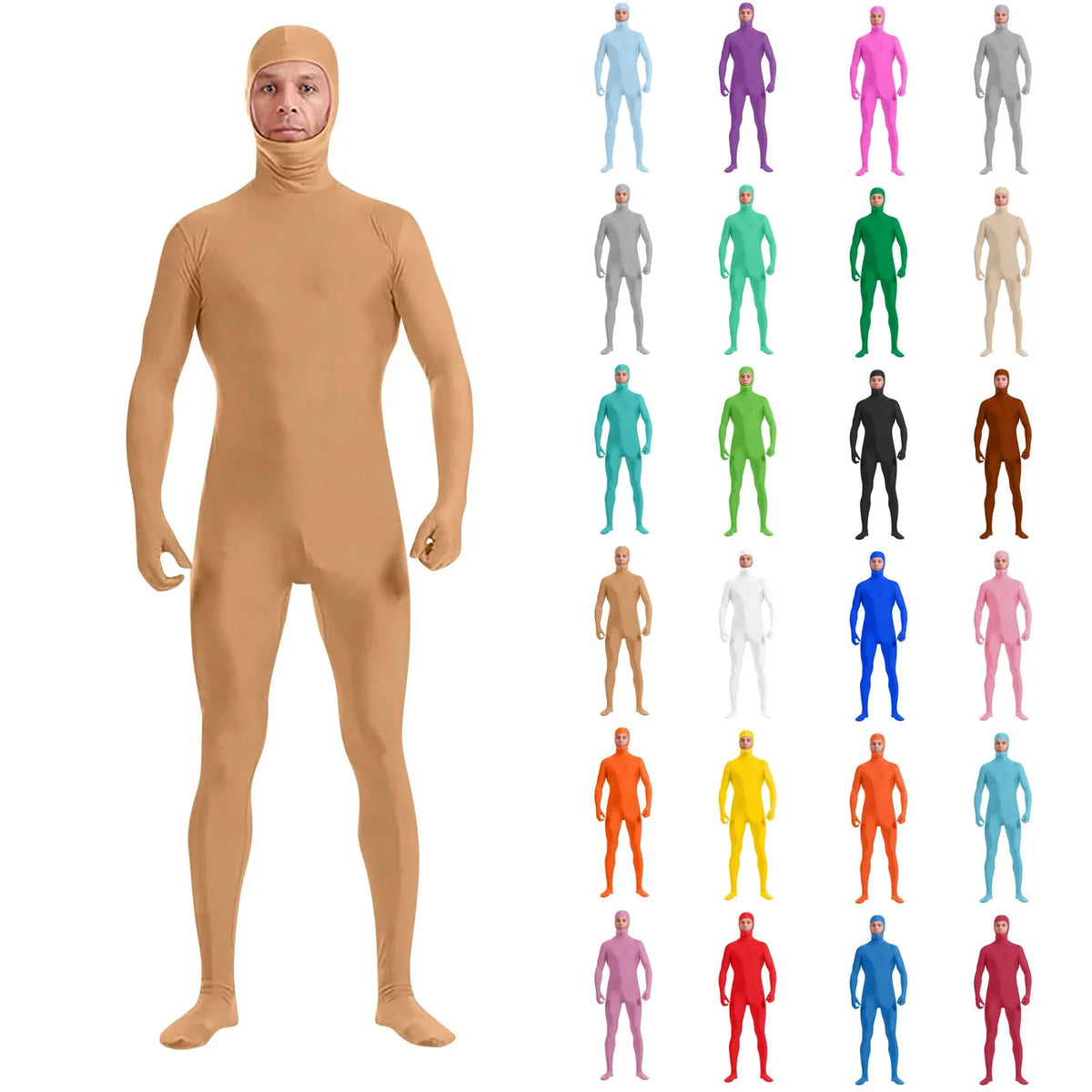 Full Body Zentai Costume Spandex Cosplay Suit