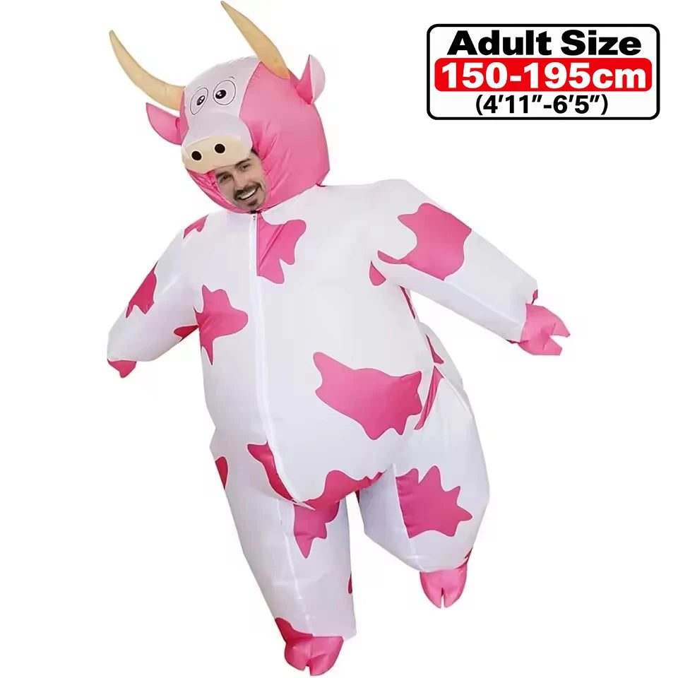 Adult Green Alien Inflatable Costume for Halloween & Parties