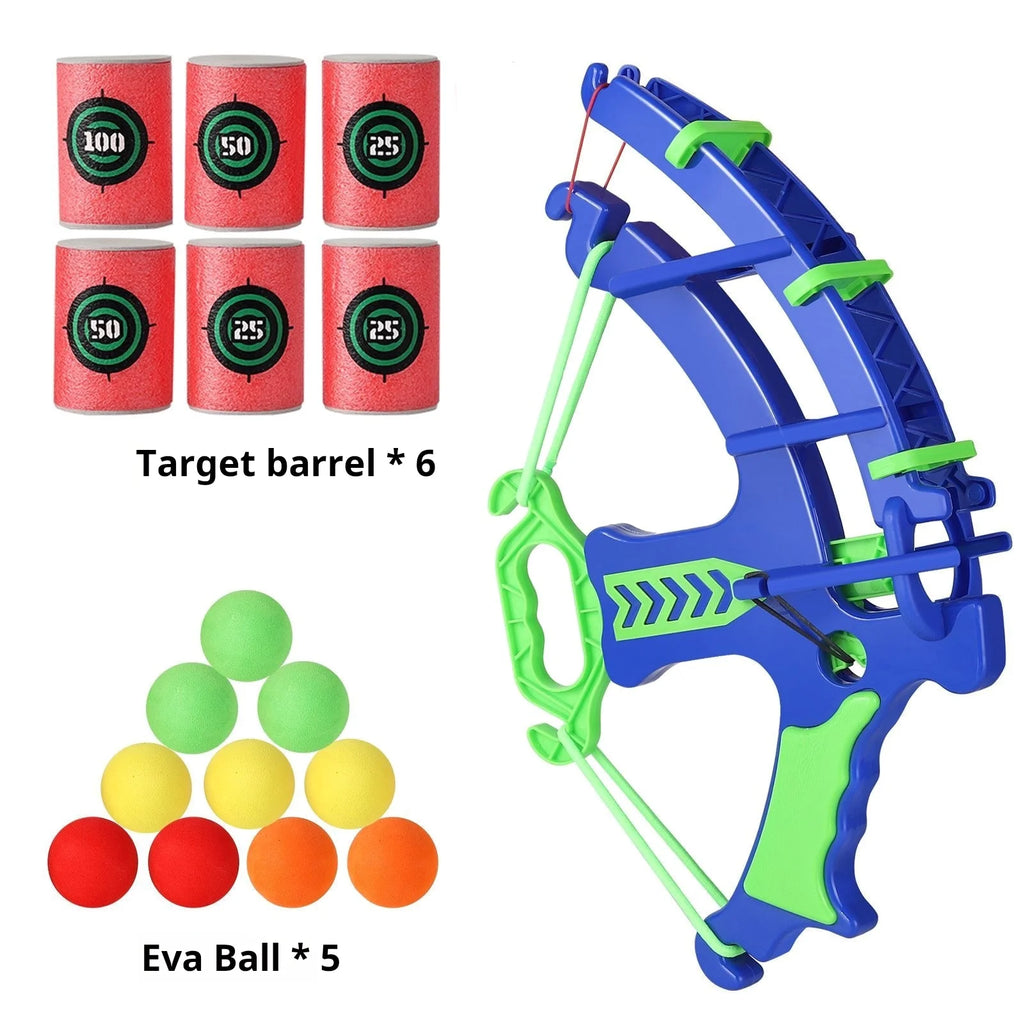 Montessori Throw Sport Slingshot Target Sticky Ball Dartboard Basketball Board Games Educational Outdoor Game Toy