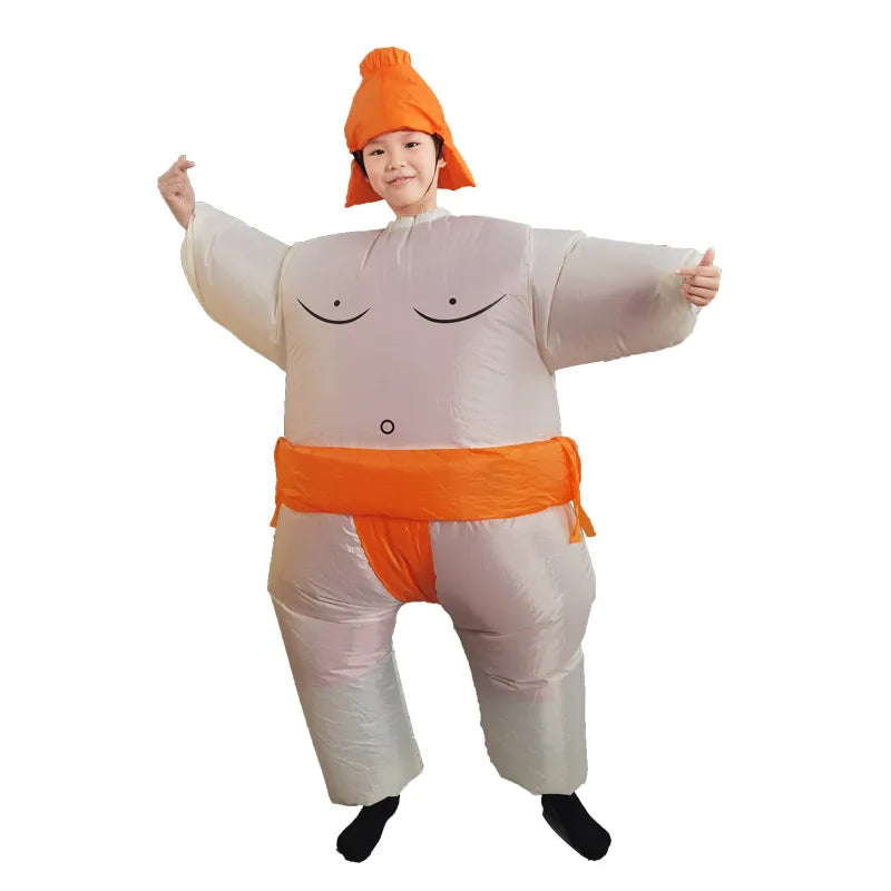 Inflatable Sumo Wrestler Costume for Kids & Adults