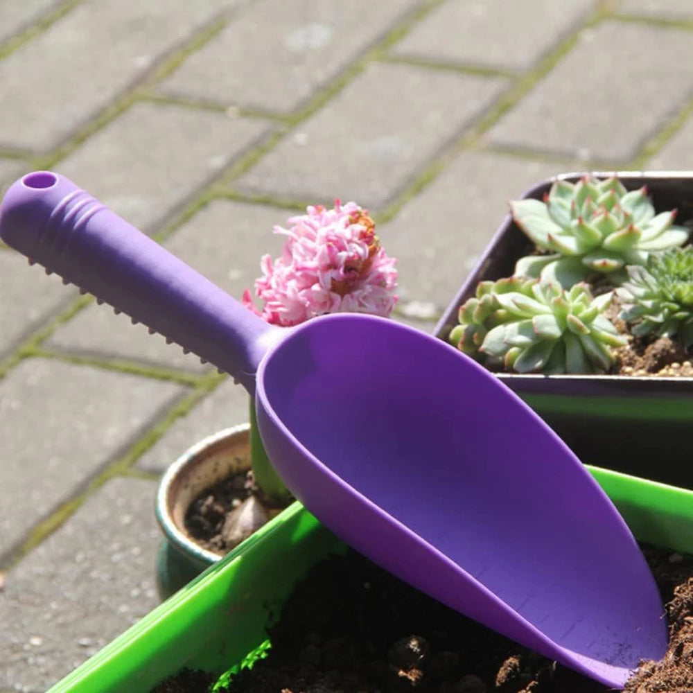 Garden Shovel Plant Hand Trowels Soil Planting Digging Transplanting MultiFunction Beach Sand Pet's Food Scoop Garden Tools