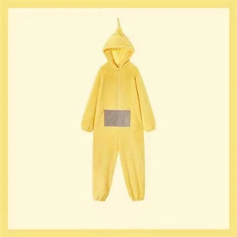 Unisex Hooded Cartoon Onesie Pajamas for Adults and Kids