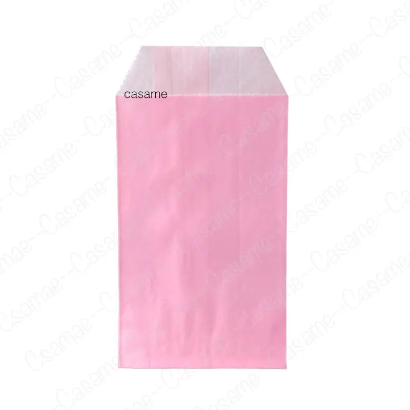 50pcs 15*10CM Wave Dot Kraft Paper Candy Biscuit Bags Packing Pouch Popcorn Bag Birthday Wrapping Supplies Pastry Tool