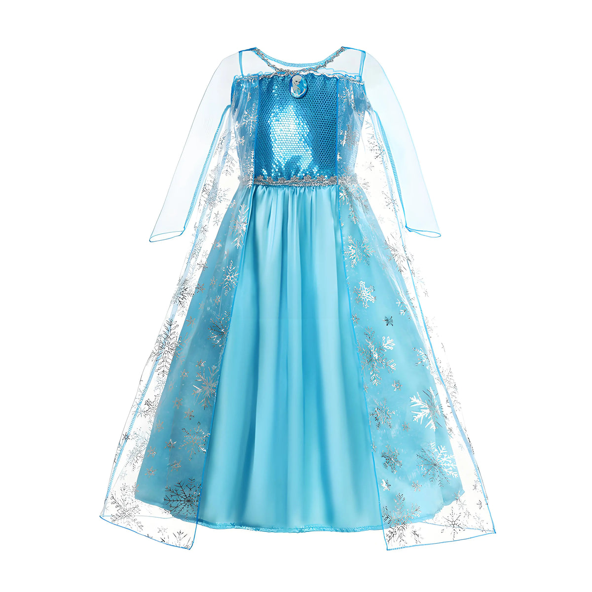 Girls Princess Costume Dress for Christmas, Carnival and Parties