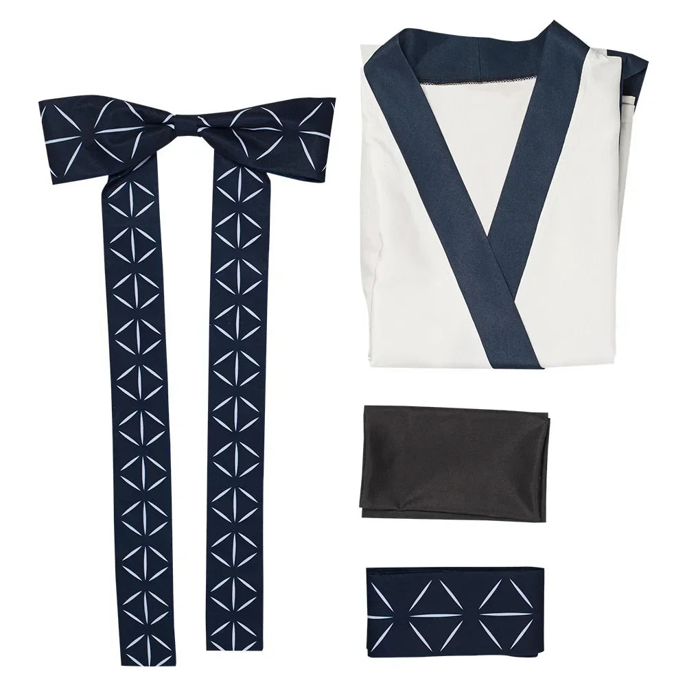 Men’s Dark Fantasy Kimono Cosplay Costume Set
