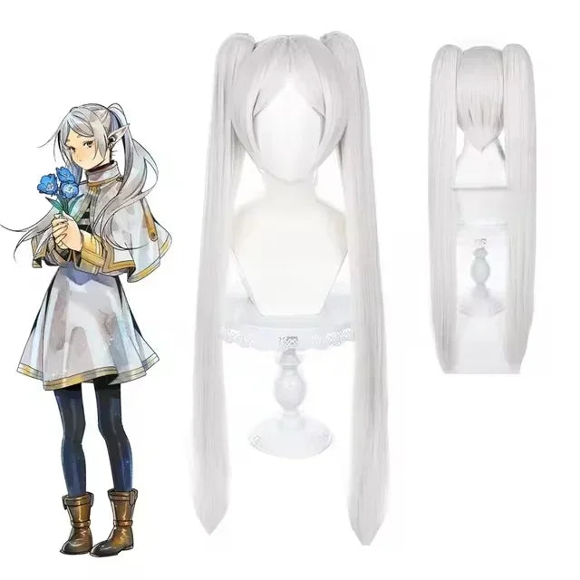 Women’s Fantasy Elf Mage Cosplay Costume with Wig & Shoes