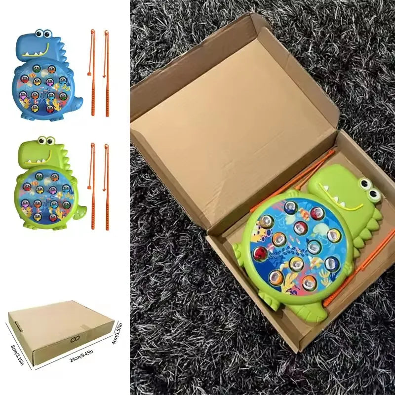 Baby Magnetic Fishing Toys, Educational Toys, Children's First Birthday Gifts, Boys' and Girls' Intelligence Development Parent-