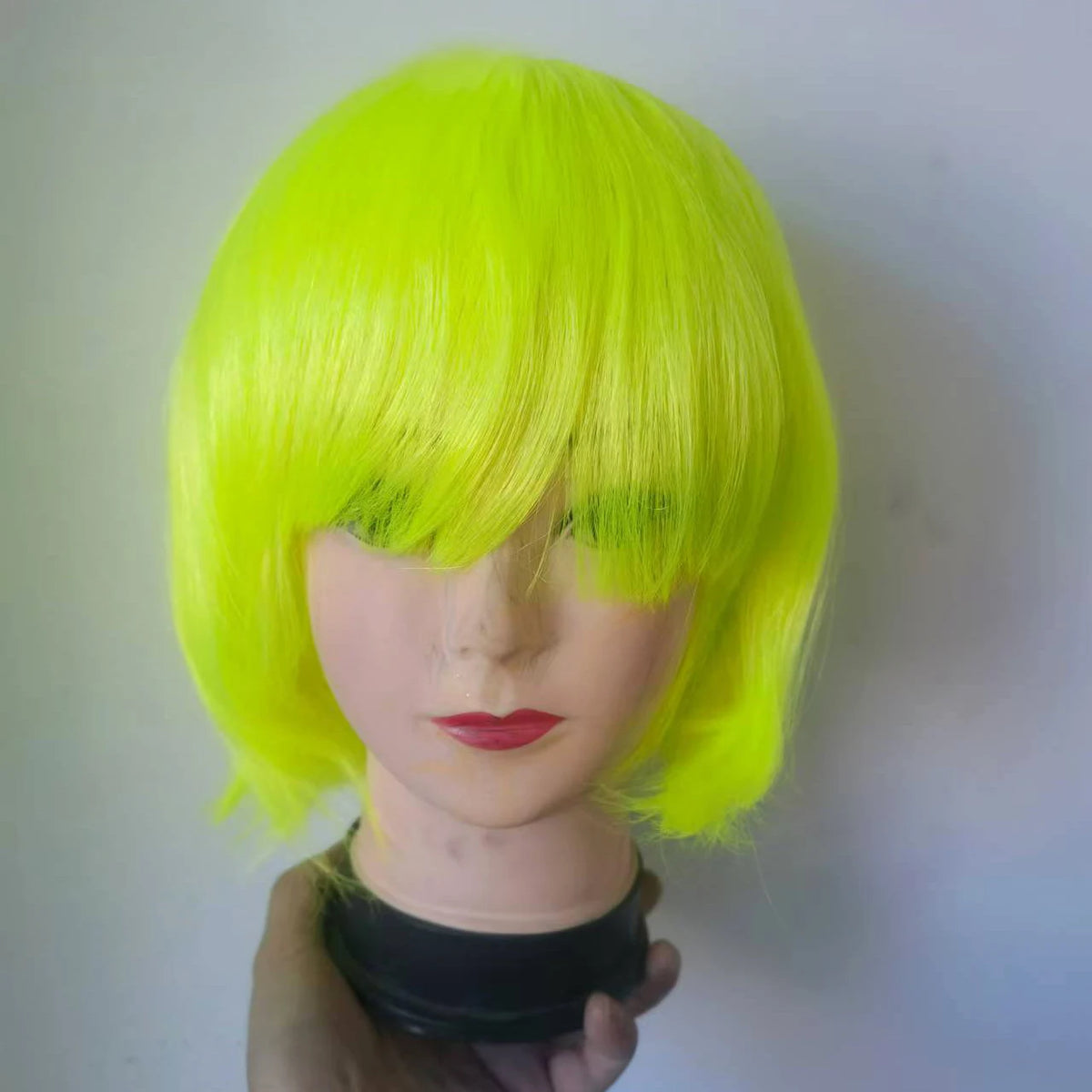 Short Bob Wig Synthetic Costume Wig for Cosplay & Parties