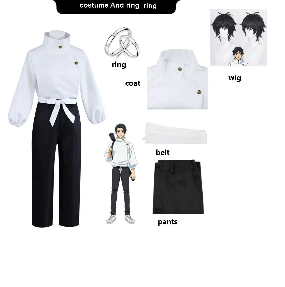 Men's Anime-Inspired Cosplay Costume Set