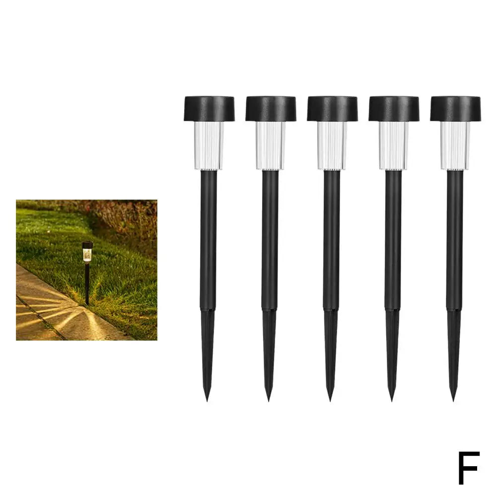 Garden Lamp Decoration Halloween Black Cat & Pumpkin Moon Garden Stake Light, Outdoor Waterproof Metal Pumpkin Stake Decor