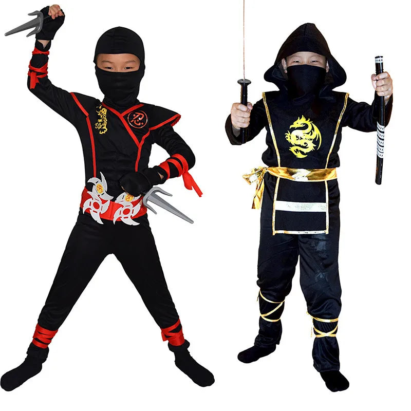 Boys Ninja Costume with Martial Arts Accessories