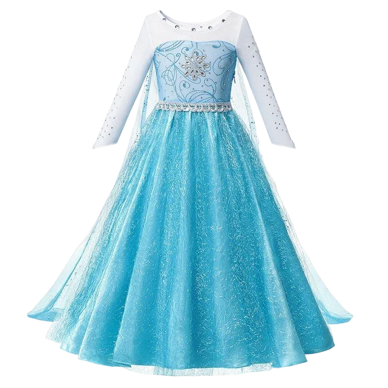 Girls Princess Dress Halloween Costume for Kids