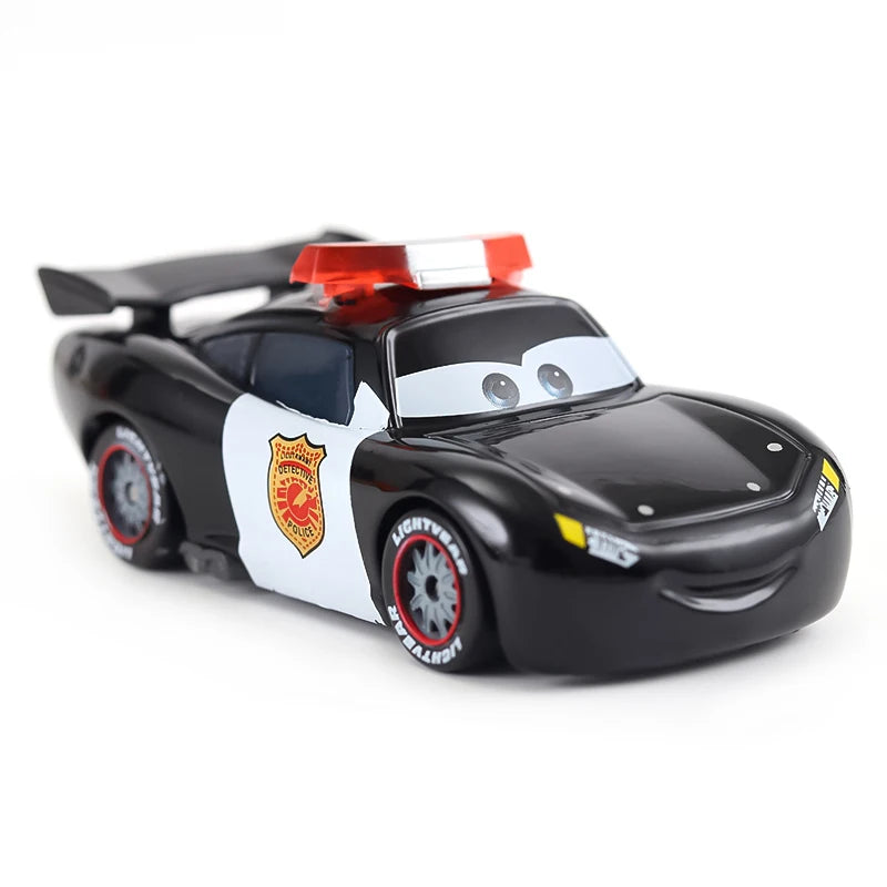 Pixar Cars Electroplated Pink 95 Lightning McQueen 1/55 Metal Die Casting Model Car Alloy Material Collectibles Racing Toys