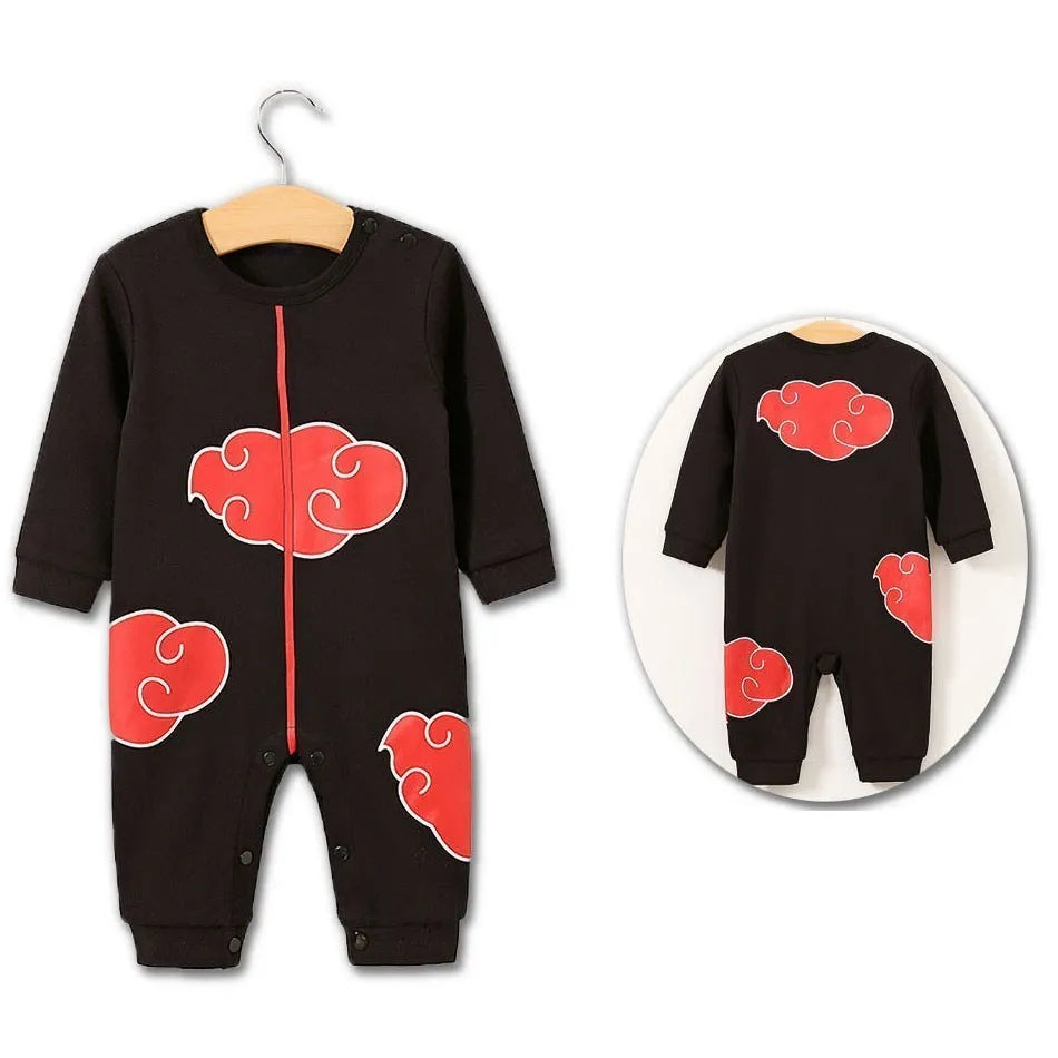 Anime Inspired Baby Cosplay Romper, 0 to 18 Months, Long Sleeve