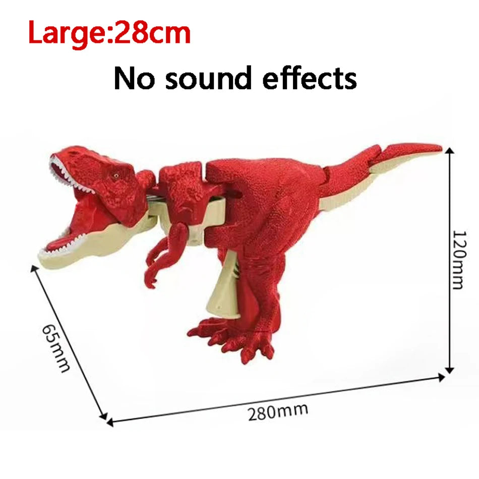 Swing Zazaza Dinosaur Toy Dinosaurs Gun Decompression Roaring  Toys for Boys Fidget Toys Creative Telescopic Gifts for Kids