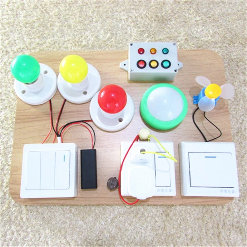 Activity Busy Board Material Diy Accessories Montessori Teaching Aids Busyboards Baby Early Education Learning Skill Toy Parts