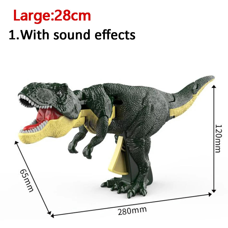 Swing Zazaza Dinosaur Toy Dinosaurs Gun Decompression Roaring  Toys for Boys Fidget Toys Creative Telescopic Gifts for Kids