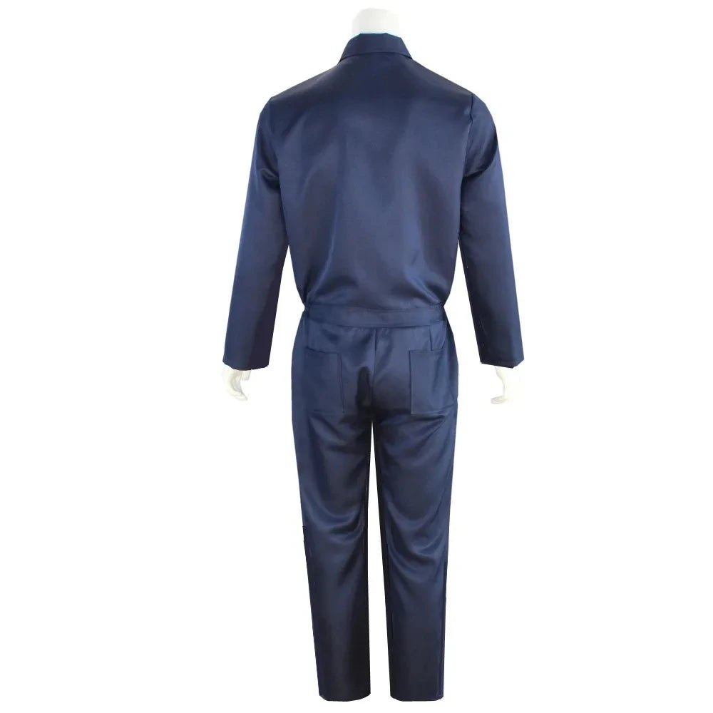 Horror Killer Jumpsuit Costume with Mask for Adults