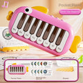 Baby Music Instruments Montessori Electronic Multifunctional Music Pocket Piano Keyboard Toy Learning Educational Games For Kids