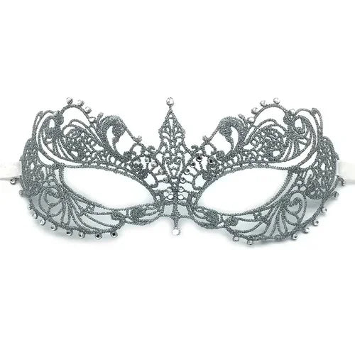 Gold Silver Lace Masquerade Eye Mask for Costume Parties