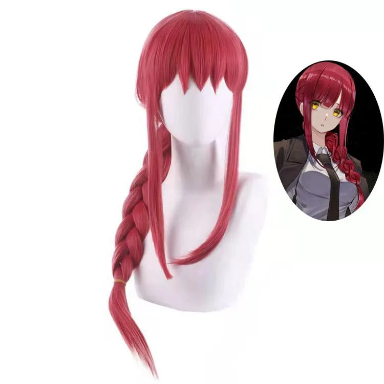 Anime-Inspired Trench Coat Cosplay Costume with Wig & Tie