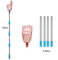260cm Fruit Picker, Adjustable Depth Basket, Convenient Garden Tool, Picker Basket for Picking Apples