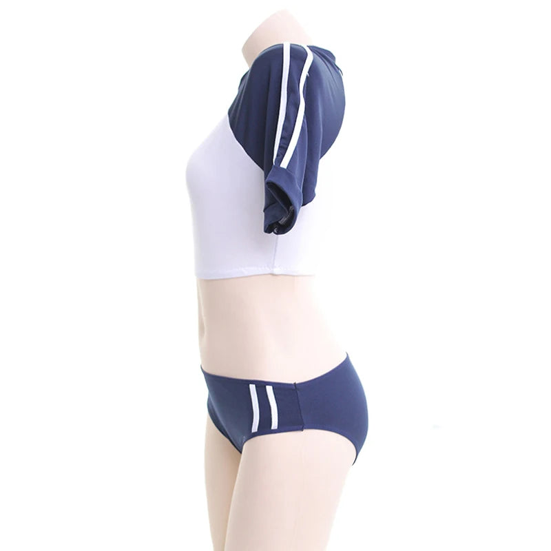 Anime-Inspired School Sports Uniform Cosplay Costume